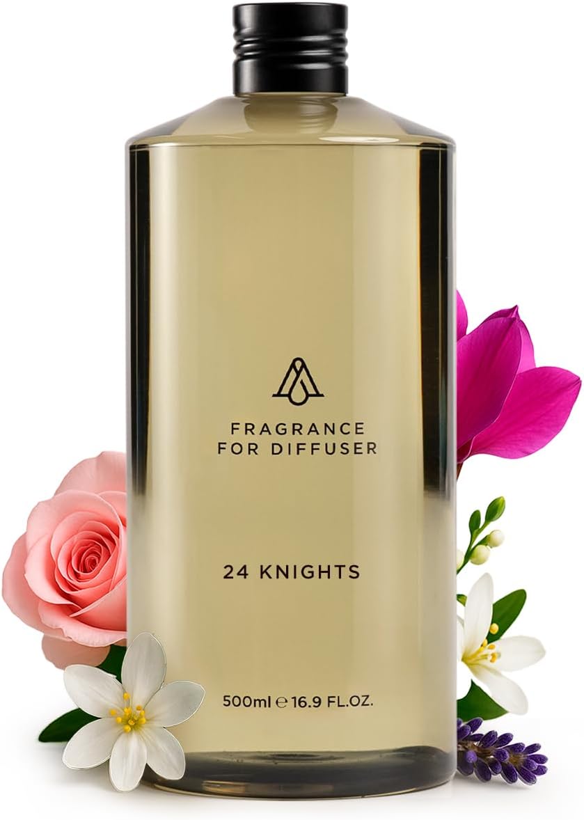 AromaPlan Hotel Scents Santal 5.07 Fl Oz (150ml), Home Luxury Aroma & Hotel Fragrance Diffuser Oil- Hotel Diffuser Oil for Aromatherapy- USA Made, Bigger Bottle, Bolder Aroma & Longer Lasting