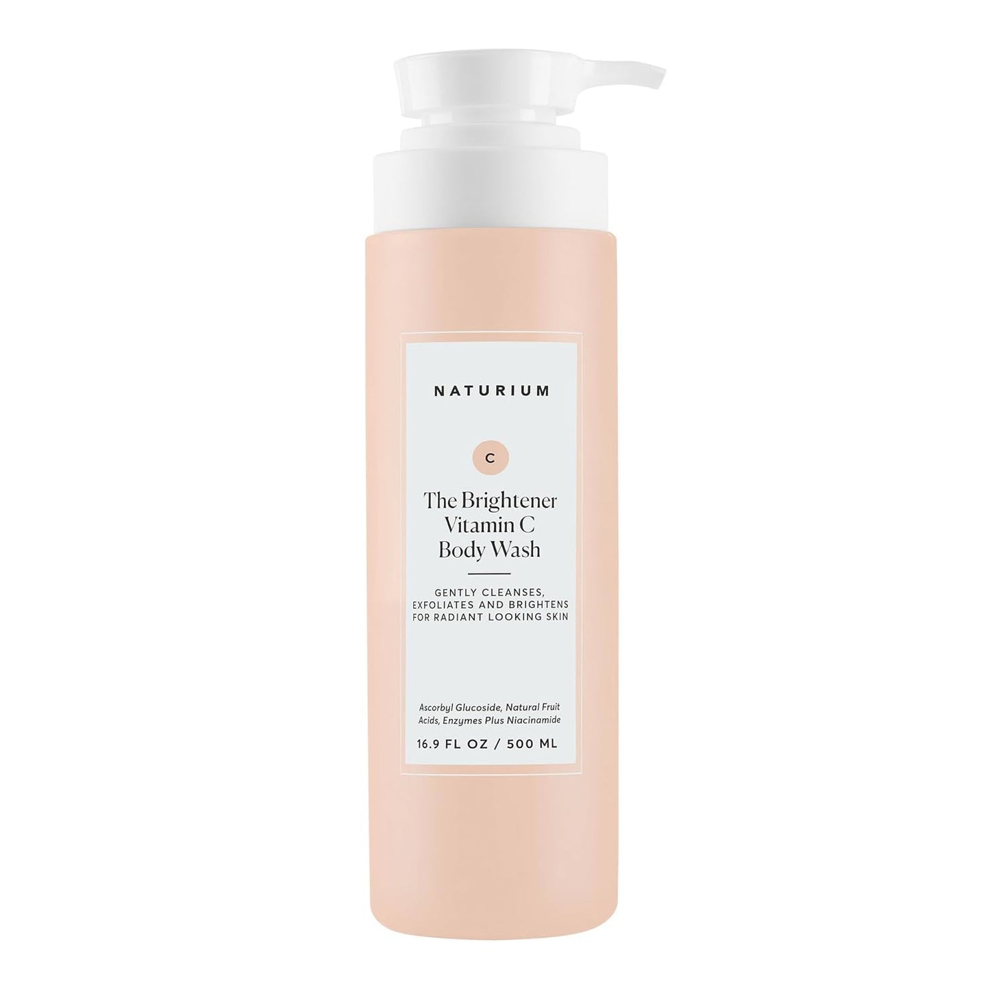Naturium The Glow Getter Multi-Oil Hydrating Body Wash, Gentle Cleanser, 16.9 oz