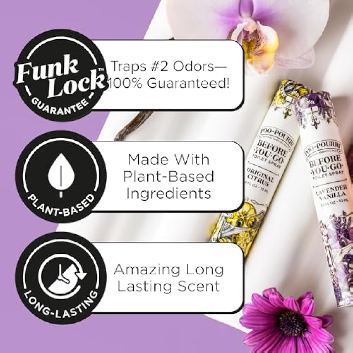 Poo-Pourri Before-You-Go Toilet Spray, Travel Essentials, .34 Fl Oz, In A Pinch Variety 5 Pack, Each Up to 20 Uses, On-The-Go Bathroom Odor Deodorizer with Essential Oils, TSA Approved Size, 5 Scents