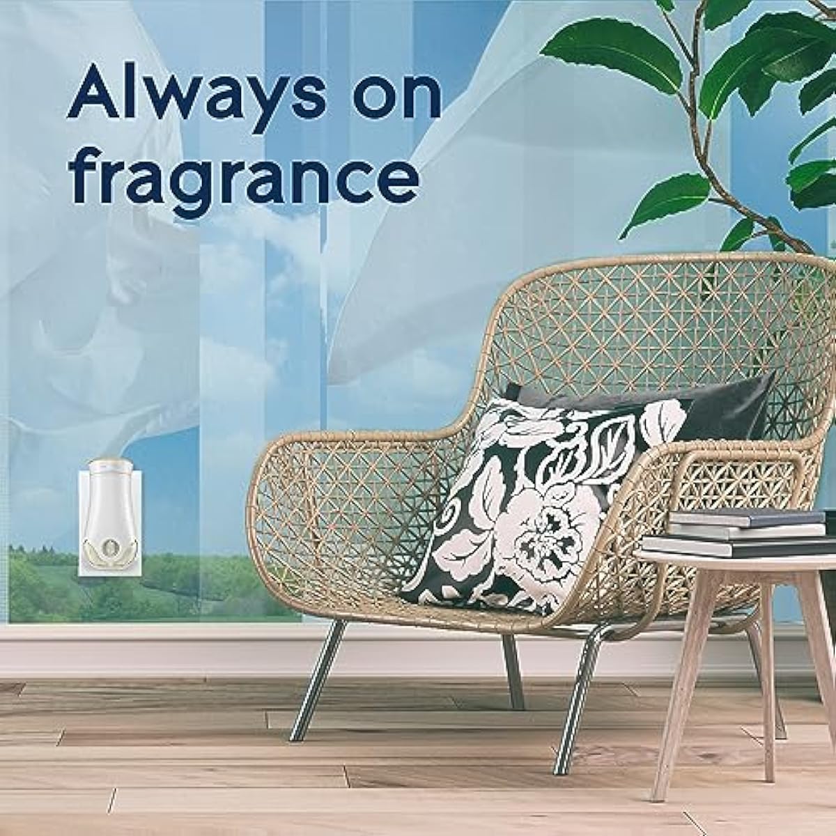 Glade PlugIns Refills Air Freshener, Scented and Essential Oils for Home and Bathroom, Clean Linen, 6.7 Fl Oz, 10 Count