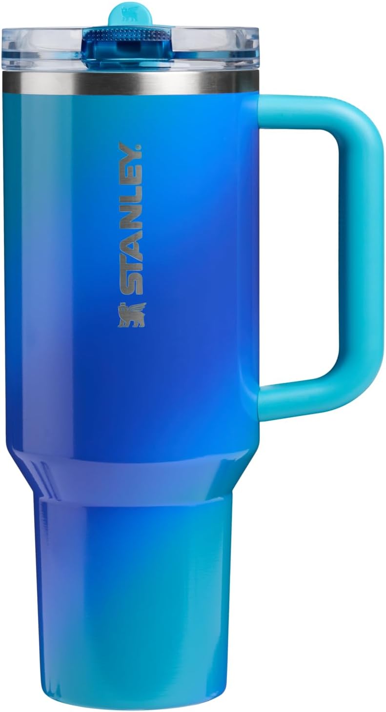 STANLEY Quencher ProTour Flip Straw Tumbler with Leakproof Lid | Built-In Straw & Handle | Cupholder Compatible for Travel | Insulated Stainless Steel Cup | BPA-Free
