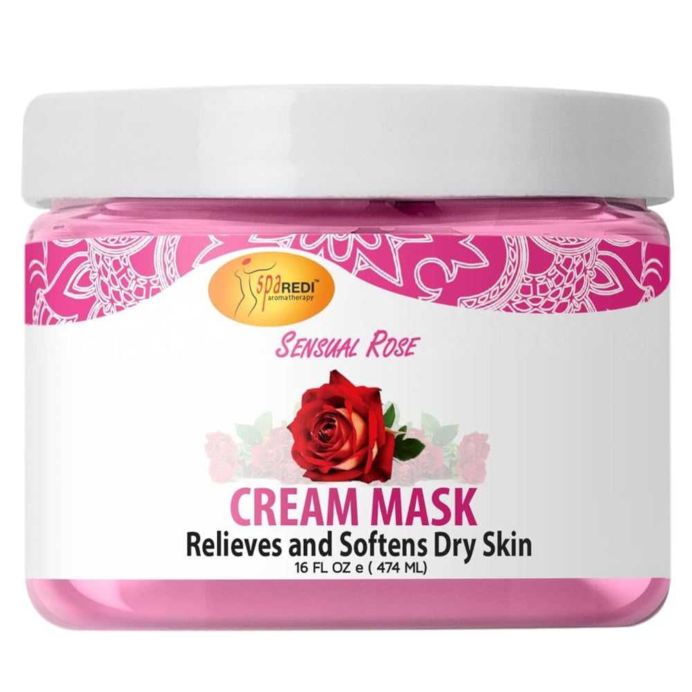 SPA REDI Professional Cream Mask – Spa-Grade Skin Hydration, Nourishment & Relaxation | Pro-Performance. Pure Peace of Mind. | Superior Client Satisfaction & GHS Safety 128 Oz