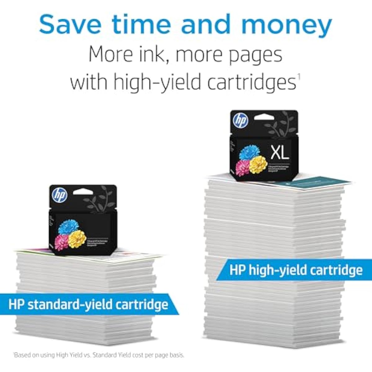 HP 67 Black/Tri-Color Ink Cartridges (2-Pack) | Works with DeskJet 1255, 2700, 4100, Envy 6000, 6400 | Instant Ink Eligible | 3YP29AN | Packaging May Vary