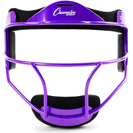 Champion Sports Steel Softball Face Mask – Durable Fielder’s Mask for Youth & Adults, Multiple Colors for Practice & Games