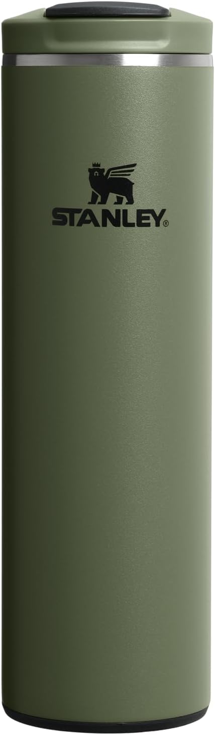 Stanley AeroLight Transit Bottle 20 oz | Locking Drink Through Lid | Leak Resistant Water Bottle or Coffee Travel Mug | Lightweight Insulated Stainless Steel | BPA-Free | Twilight