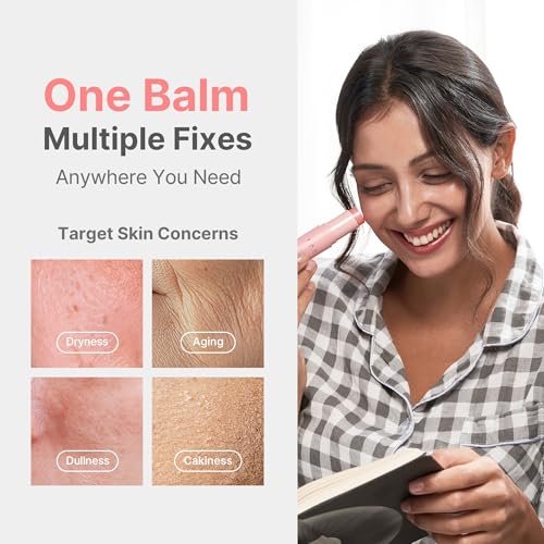 KAHI Wrinkle Bounce Multi Balm Stick | PDRN Collagen Wrinkle Stick | Korean Skin Care |All-in-One Hydrating Lip Balm Eye Cream Neck Cream Make Up Base & Face Mist Moisture Balm