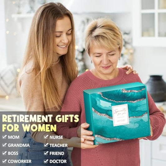 Retirement Gifts for Women 2026, Best Cool Retirement Gifts for Coworker Teacher Nurses Boss Friends Mom Grandma Retirees, Coworker Farewell Leaving Going Away Gift with 20Oz Tumbler Canvas Tote Bag