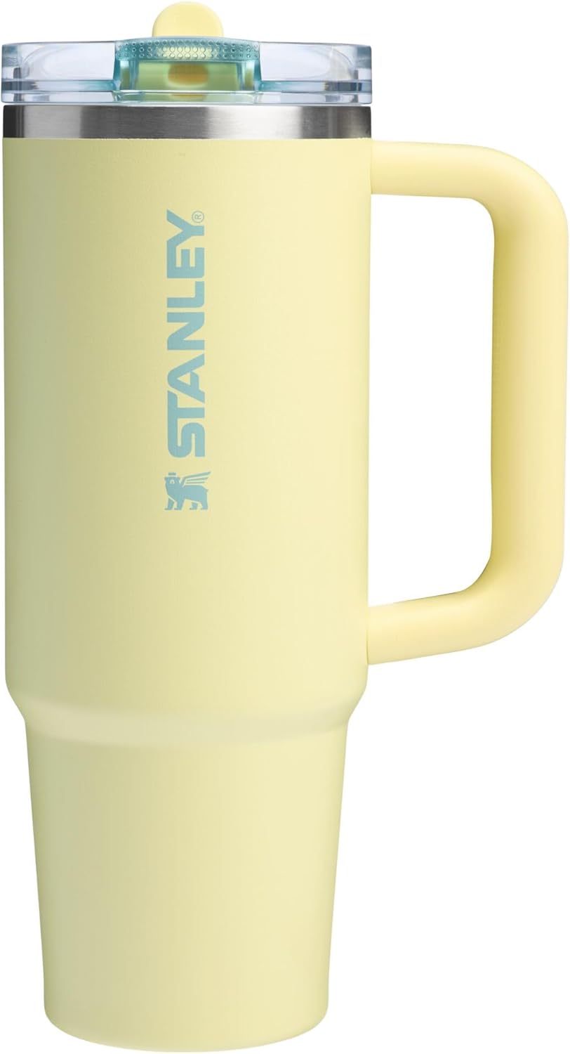 STANLEY Quencher ProTour Flip Straw Tumbler with Leakproof Lid | Built-In Straw & Handle | Cupholder Compatible for Travel | Insulated Stainless Steel Cup | BPA-Free
