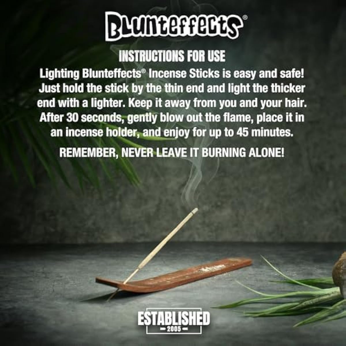Blunteffects Hand-Dipped Incense Sticks - Premium 144-Pack Variety Set, 12 Different Scents, 11" Long, USA-Made Aromatherapy with Long Burn Time (12 Pack, 144 Total Sticks)
