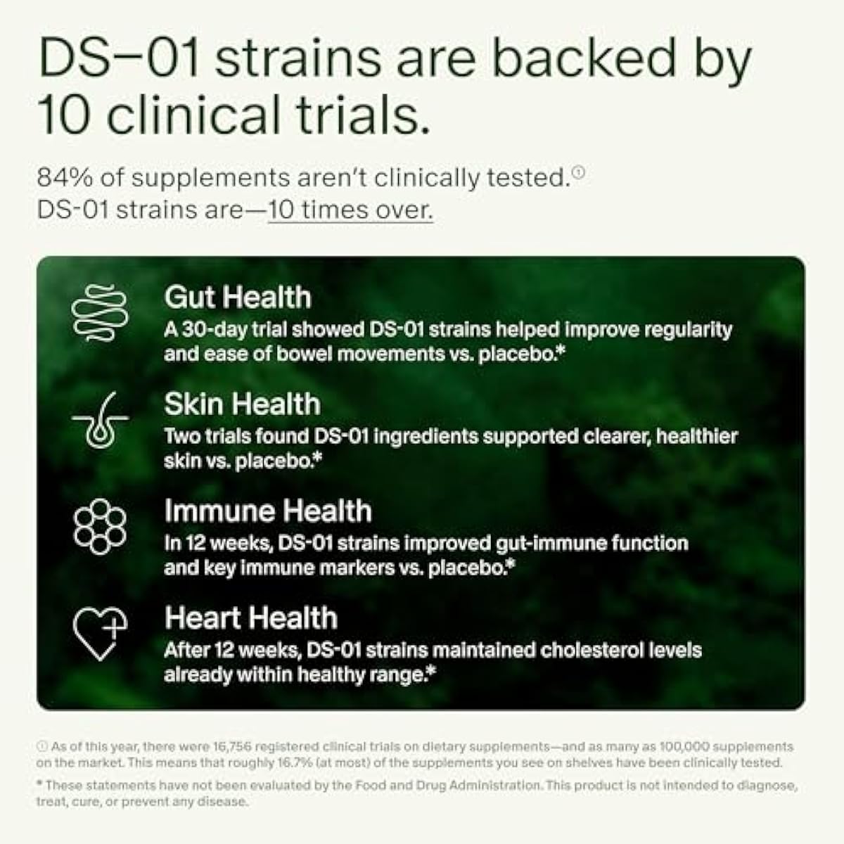 Seed DS-01 Daily Synbiotic - Prebiotic and Probiotic for Women & Men - Digestive Health, Gut Health, Immune Support, Bloating & Constipation Relief - Vegan & Shelf-Stable - 60 Capsules (30-Day Supply)