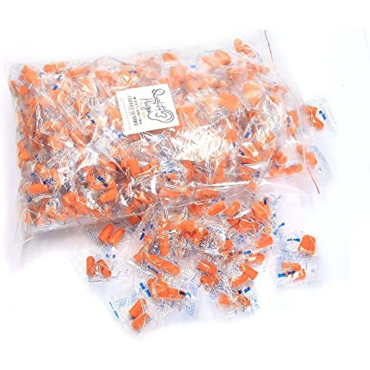 Quality Foam Earplugs 200 Pair - 32dB Noise Cancelling Soft High Decibel Ear Plugs for Noise Reduction Ear Protection Construction Loud Music Shooting Guns Work Safety Hearing Protection Ear Plugs
