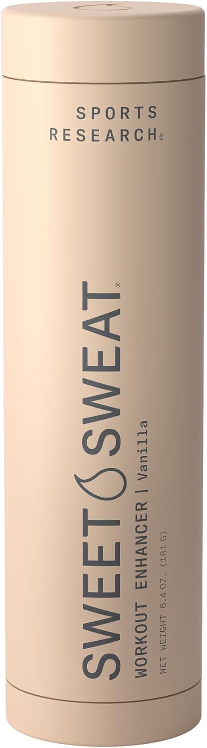 Sports Research Sweet Sweat Workout Enhancer Gel to Maximize Your Exercise & Sweat Faster - 6.4oz Stick