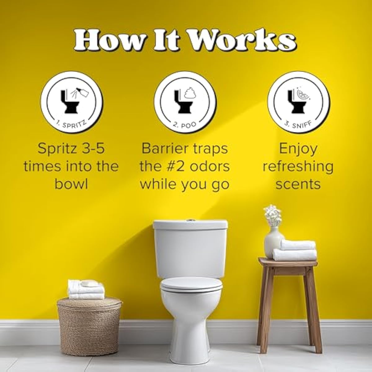 Poo-Pourri Before-You-Go Toilet Spray, Travel Essentials, .34 Fl Oz, In A Pinch Variety 5 Pack, Each Up to 20 Uses, On-The-Go Bathroom Odor Deodorizer with Essential Oils, TSA Approved Size, 5 Scents
