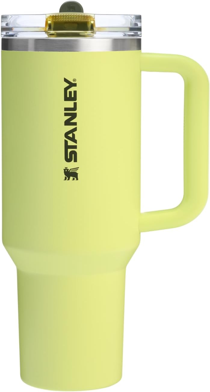 STANLEY Quencher ProTour Flip Straw Tumbler with Leakproof Lid | Built-In Straw & Handle | Cupholder Compatible for Travel | Insulated Stainless Steel Cup | BPA-Free