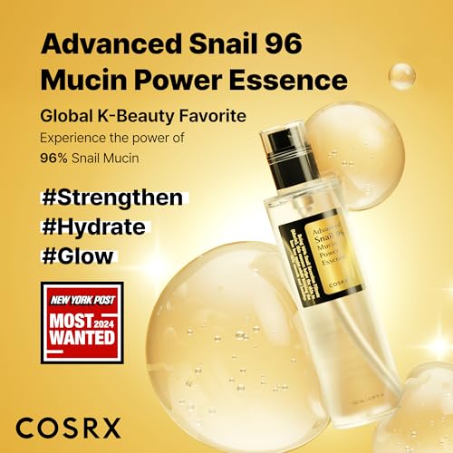 COSRX Snail Mucin Repairing Serum 100ml, Hydrating Serum for Face with Snail Secretion Filtrate for Dull Skin & Fine Lines, Korean Skin Care