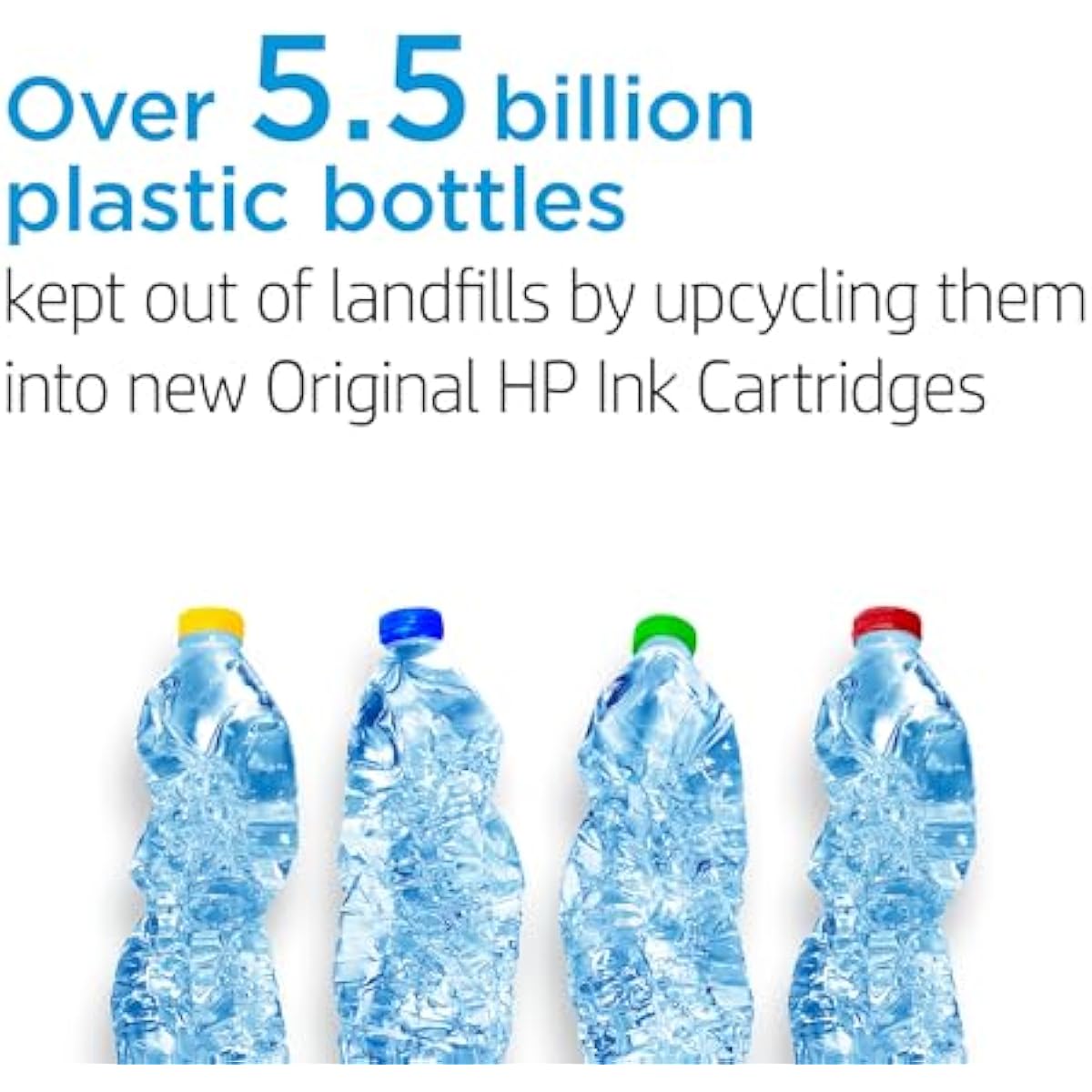 HP 67 Black/Tri-Color Ink Cartridges (2-Pack) | Works with DeskJet 1255, 2700, 4100, Envy 6000, 6400 | Instant Ink Eligible | 3YP29AN | Packaging May Vary