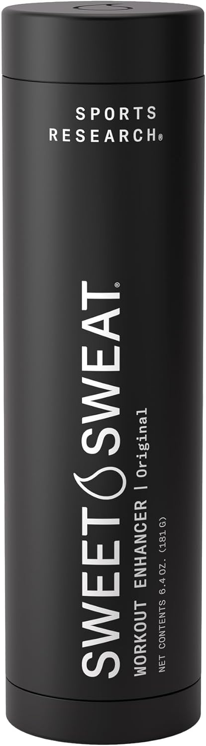 Sports Research Sweet Sweat Workout Enhancer Gel to Maximize Your Exercise & Sweat Faster - 6.4oz Stick