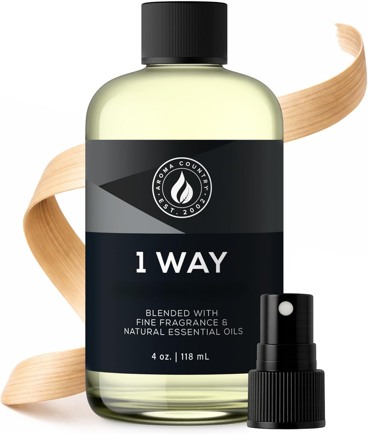 Aroma Country White Tea Diffuser Oil - Luxury Essential Oils for Diffuser Refill & Air Freshener Room Spray, Long-Lasting, Natural Home Fragrance and Hotel Scent for Diffusers & Machines (8.5 Fl Oz)