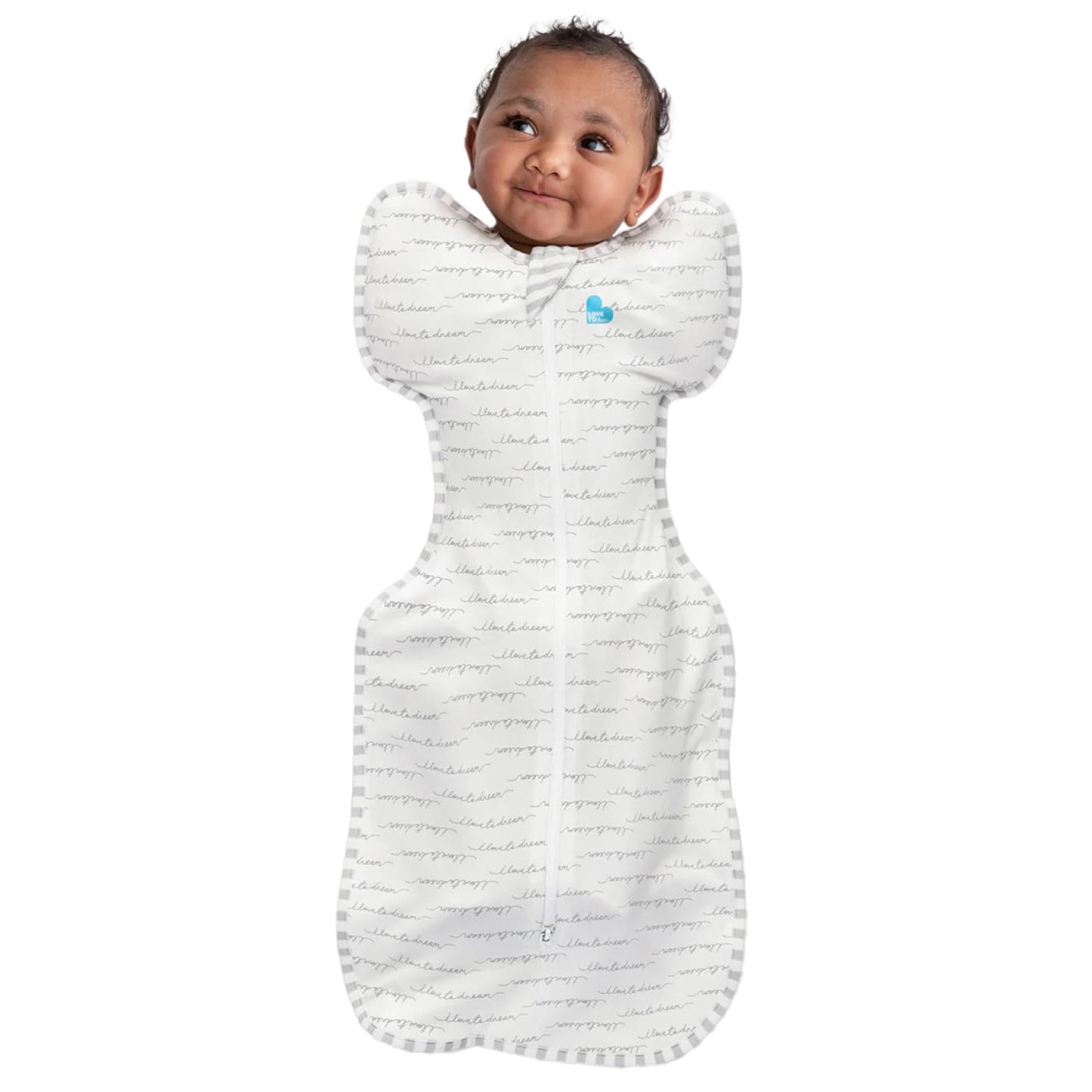 Love to Dream Swaddle UP, Baby Sleep Sack, Self-Soothing Swaddles for Newborns, Improves Sleep, Snug Fit Helps Calm Startle Reflex, New Born Essentials for Baby, Small 8-13lbs, Gray