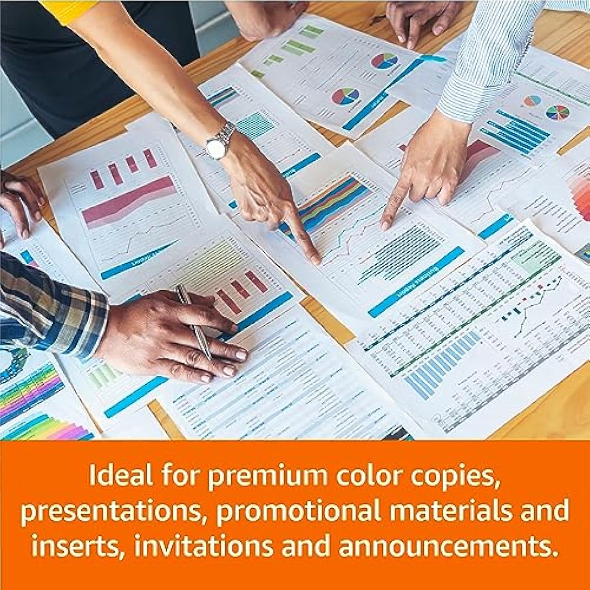 Amazon Basics Multipurpose Copy Printer Paper, 8.5 x 11 Inches, 24 lb Weight, 97 Bright White, 1500 Sheets (3 Packs of 500), for Inkjet and Laser
