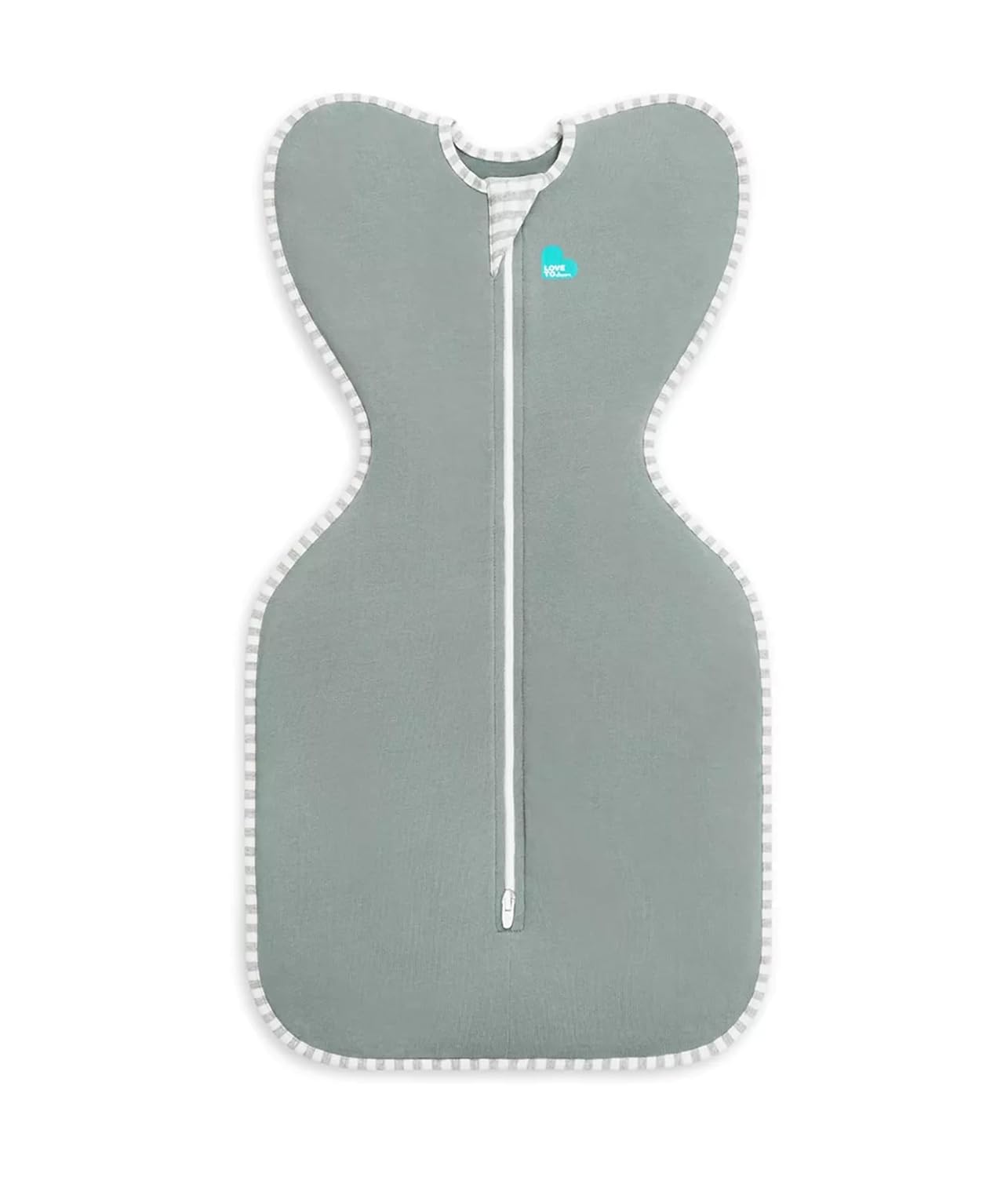 Love to Dream Swaddle UP, Baby Sleep Sack, Self-Soothing Swaddles for Newborns, Improves Sleep, Snug Fit Helps Calm Startle Reflex, New Born Essentials for Baby, Small 8-13lbs, Gray
