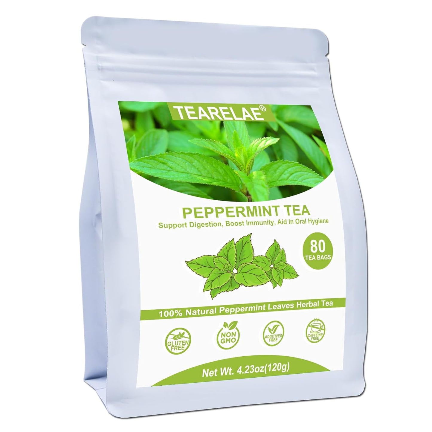 TEARELAE - Linden Tea Bags, 45 Count - Premium Natural Linden Flower & Leaf - Cut & Sifted Te de Tilo - Caffeine-free - Non-GMO - Soothing Herbal Tea for Evening Relaxation
