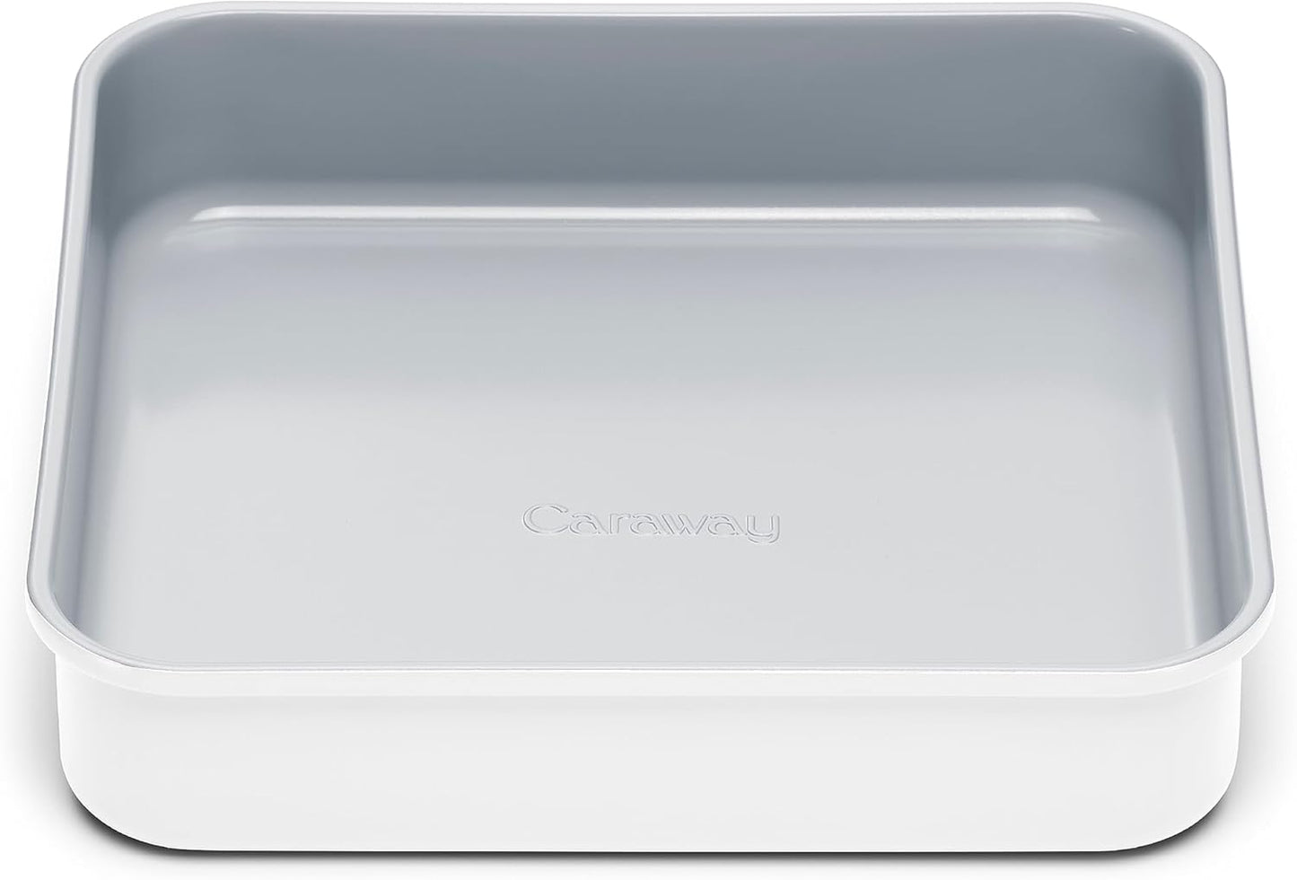 Caraway Non-Stick Ceramic 9” Square Pan - Naturally Slick Ceramic Coating - Non-Toxic, PTFE & PFOA Free - Perfect for Brownies, Lemon Bars, Cakes, & More - Navy