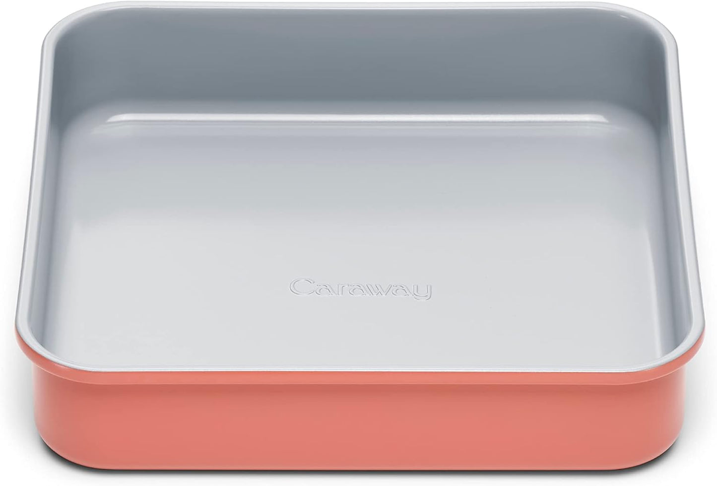 Caraway Non-Stick Ceramic 9” Square Pan - Naturally Slick Ceramic Coating - Non-Toxic, PTFE & PFOA Free - Perfect for Brownies, Lemon Bars, Cakes, & More - Navy