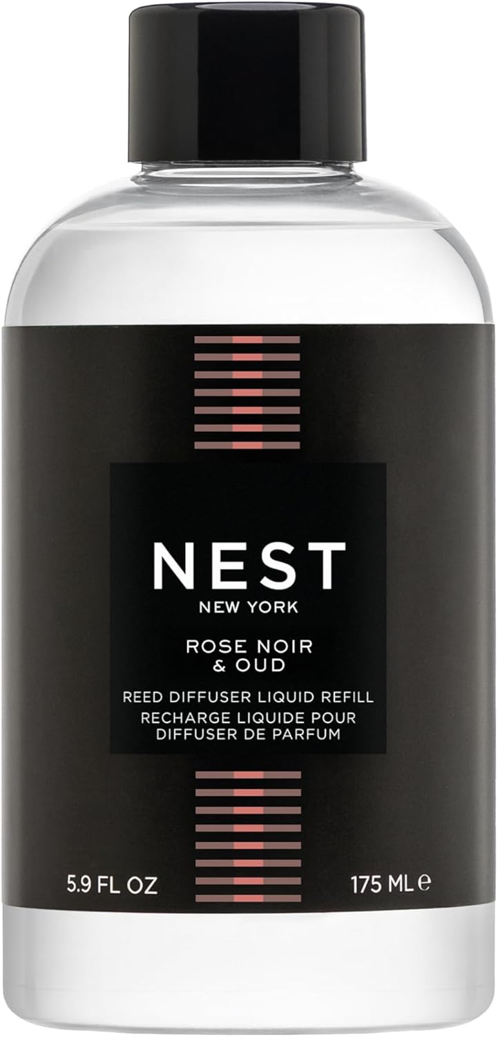 NEST New York Reed Diffuser Liquid Refill, Bamboo - 5.9 fl oz - Fragrance for Up to 90 Days - Flame Free