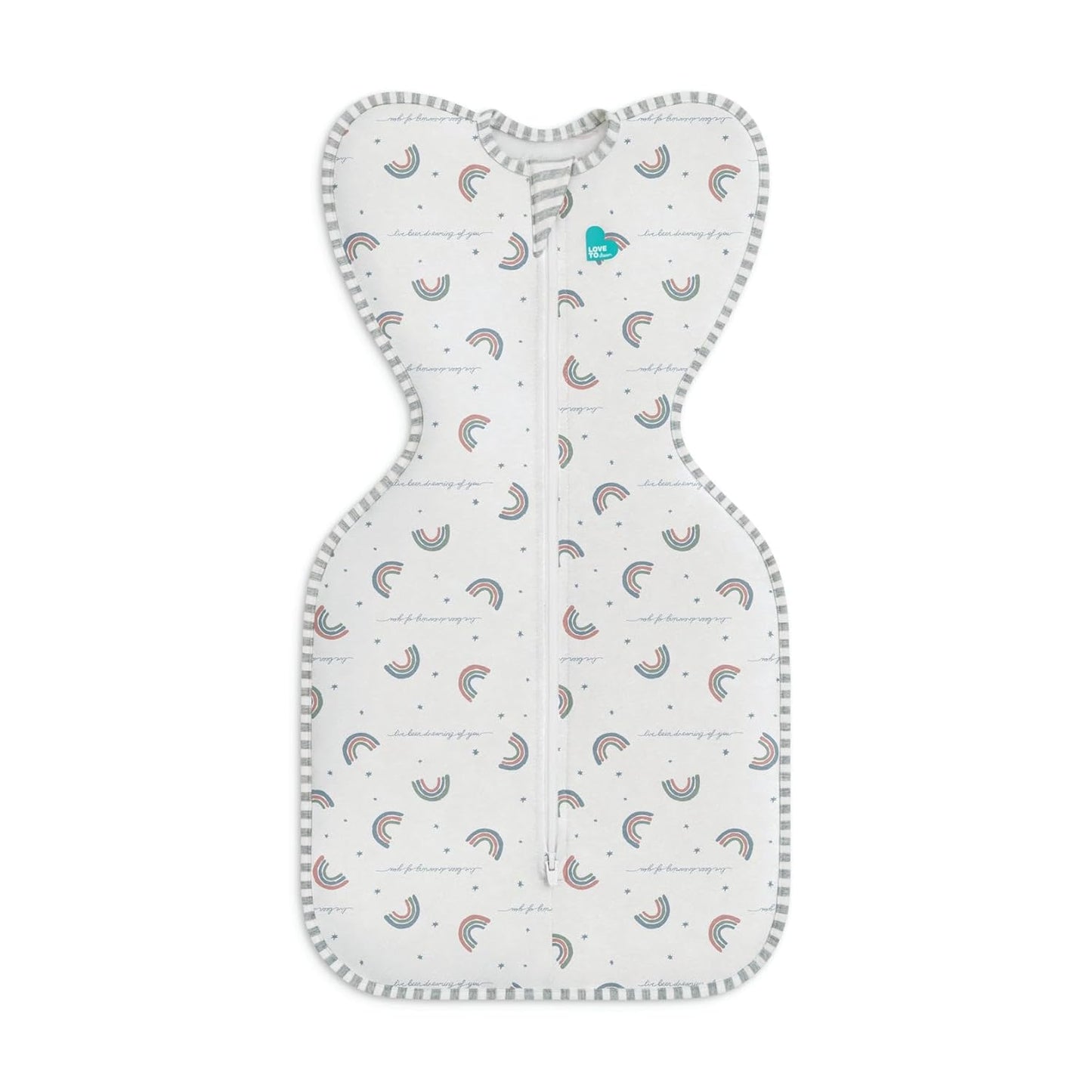 Love to Dream Swaddle UP, Baby Sleep Sack, Self-Soothing Swaddles for Newborns, Improves Sleep, Snug Fit Helps Calm Startle Reflex, New Born Essentials for Baby, Small 8-13lbs, Gray