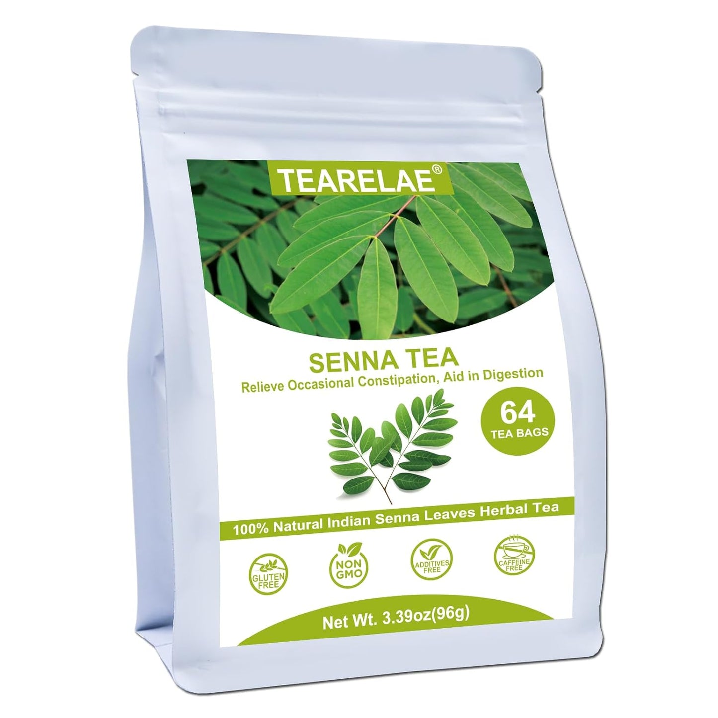 TEARELAE - Linden Tea Bags, 45 Count - Premium Natural Linden Flower & Leaf - Cut & Sifted Te de Tilo - Caffeine-free - Non-GMO - Soothing Herbal Tea for Evening Relaxation