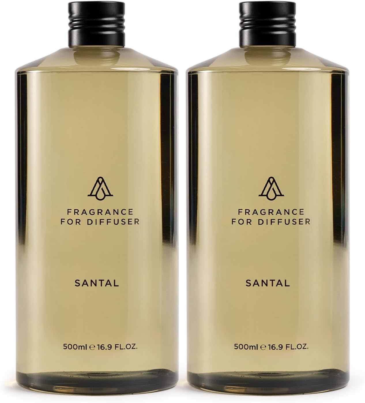 AromaPlan Hotel Scents Santal 5.07 Fl Oz (150ml), Home Luxury Aroma & Hotel Fragrance Diffuser Oil- Hotel Diffuser Oil for Aromatherapy- USA Made, Bigger Bottle, Bolder Aroma & Longer Lasting