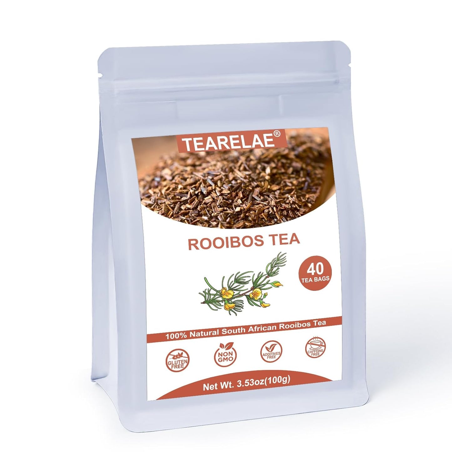 TEARELAE - Linden Tea Bags, 45 Count - Premium Natural Linden Flower & Leaf - Cut & Sifted Te de Tilo - Caffeine-free - Non-GMO - Soothing Herbal Tea for Evening Relaxation