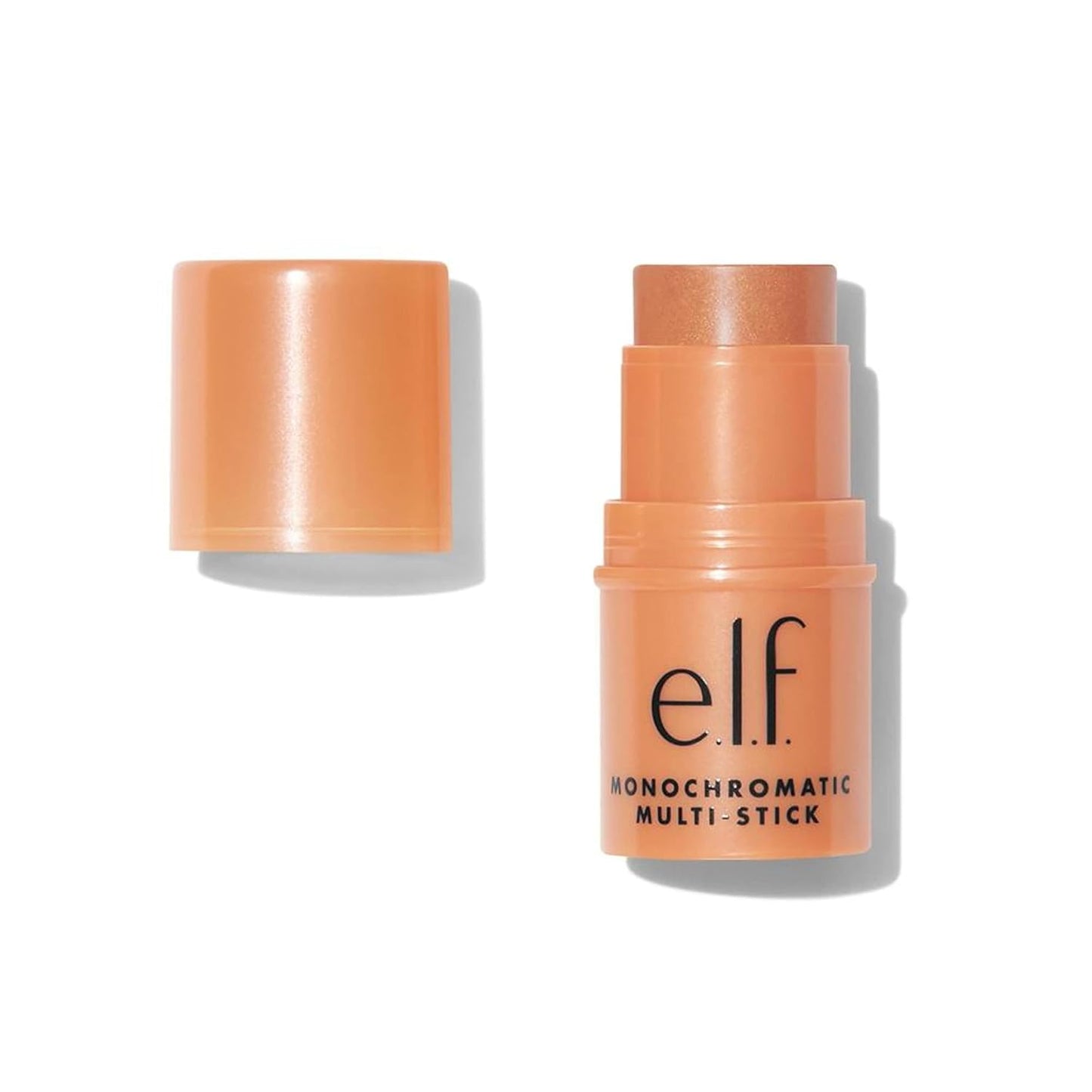 e.l.f. Monochromatic Multi Stick, Travel-Sized Luxuriously Creamy & Blendable Color, For Eyes, Lips & Cheeks, Vegan & Cruelty-Free, Dazzling Peony, 0.17 Oz