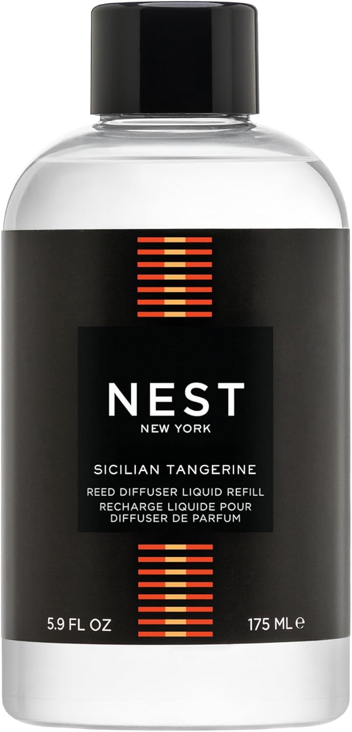 NEST New York Reed Diffuser Liquid Refill, Bamboo - 5.9 fl oz - Fragrance for Up to 90 Days - Flame Free