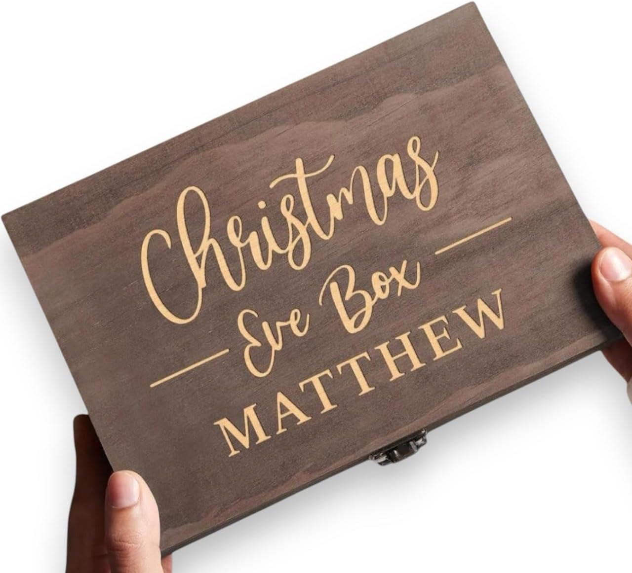 Personalized Wooden Keepsake Box - Custom Memory Box for Photos Jewelry Letters Rustic Memento Storage Box for Wedding, Anniversary, Birthday, Graduation & Retirement Gifts