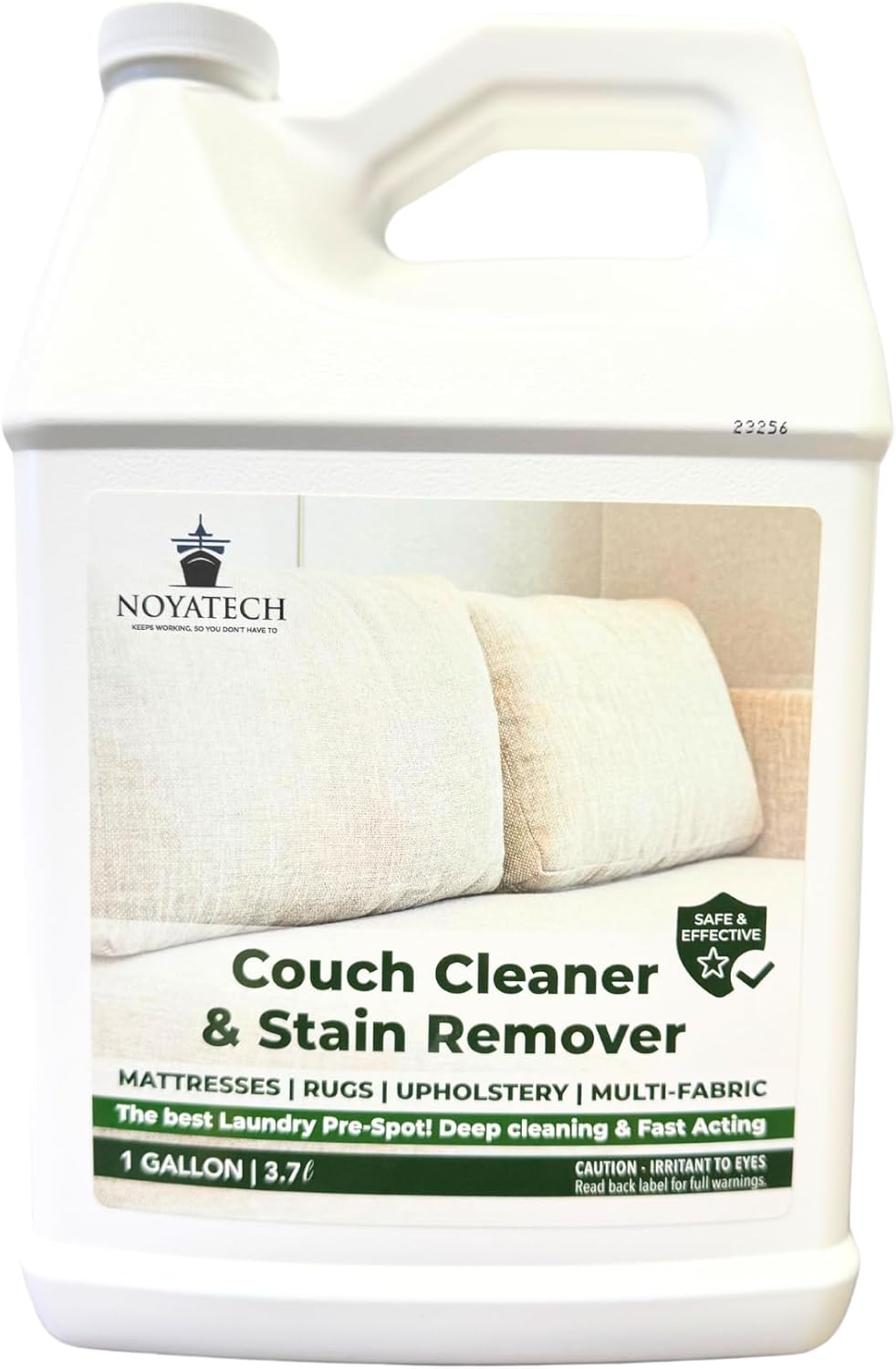 Couch Cleaner and Stain Remover Spray – Professional Strength, Multi-Surface Fabric and Upholstery Cleaner – Pet-Safe, Non-Toxic, Quick-Drying for Couches, Sofas & Car Interiors.