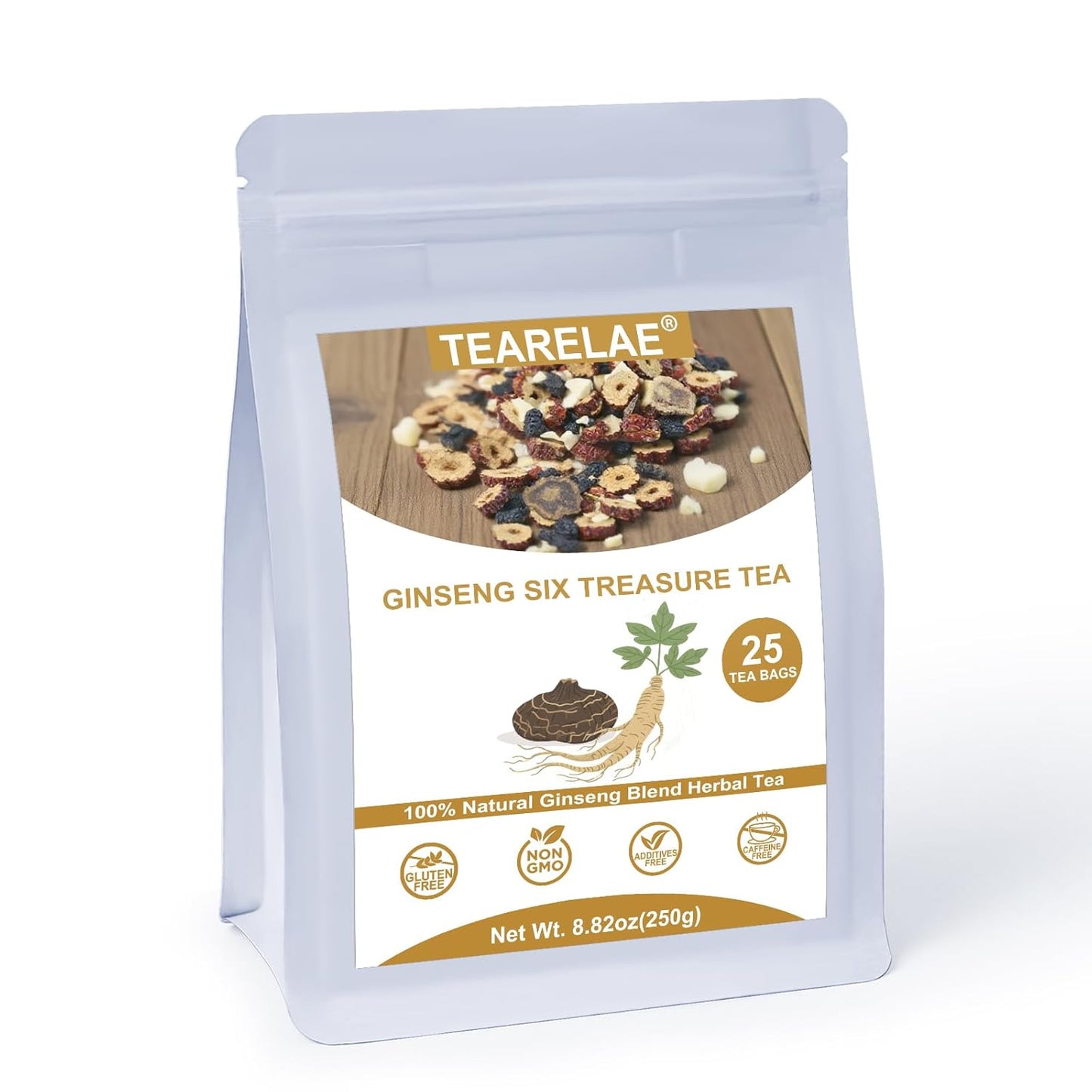 TEARELAE - Linden Tea Bags, 45 Count - Premium Natural Linden Flower & Leaf - Cut & Sifted Te de Tilo - Caffeine-free - Non-GMO - Soothing Herbal Tea for Evening Relaxation