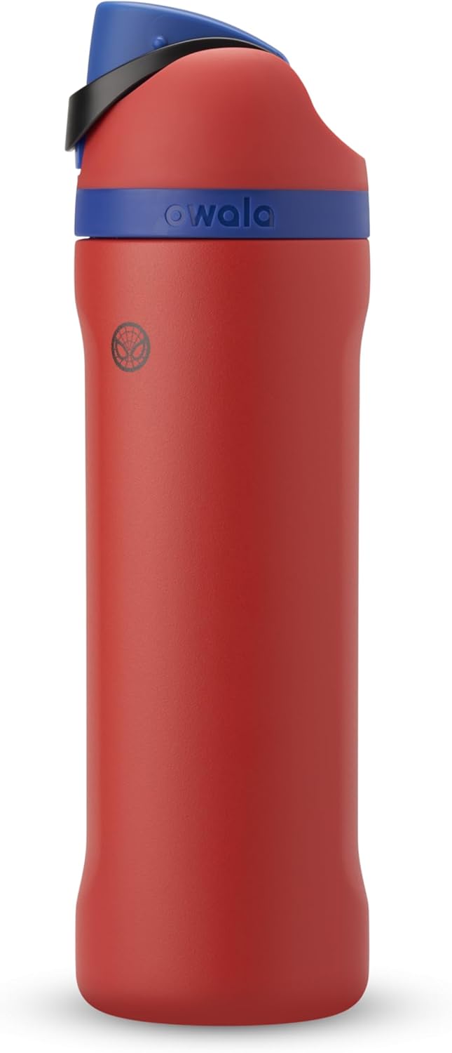 Owala Disney Princess FreeSip Insulated Stainless Steel Water Bottle with Straw for Sports and Travel, BPA-Free Sports Water Bottle, 24 oz, Cinderella