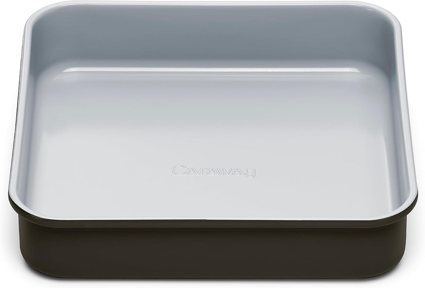 Caraway Non-Stick Ceramic 9” Square Pan - Naturally Slick Ceramic Coating - Non-Toxic, PTFE & PFOA Free - Perfect for Brownies, Lemon Bars, Cakes, & More - Navy