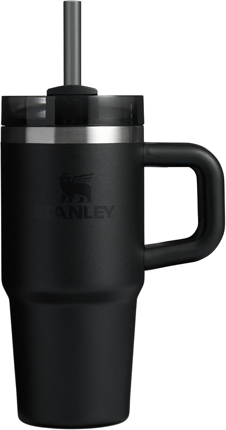 STANLEY Quencher H2.0 Tumbler with Handle and Straw 40 oz | Flowstate 3-Position Lid | Cup Holder Compatible for Travel | Insulated Stainless Steel Cup | BPA-Free | Cherry Blossom