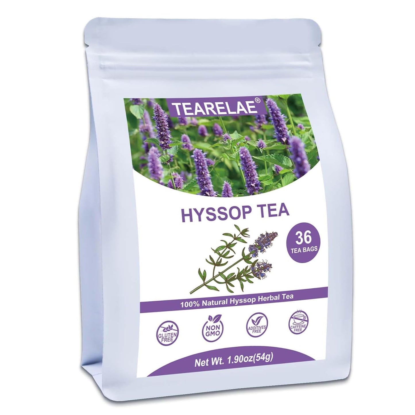 TEARELAE - Linden Tea Bags, 45 Count - Premium Natural Linden Flower & Leaf - Cut & Sifted Te de Tilo - Caffeine-free - Non-GMO - Soothing Herbal Tea for Evening Relaxation
