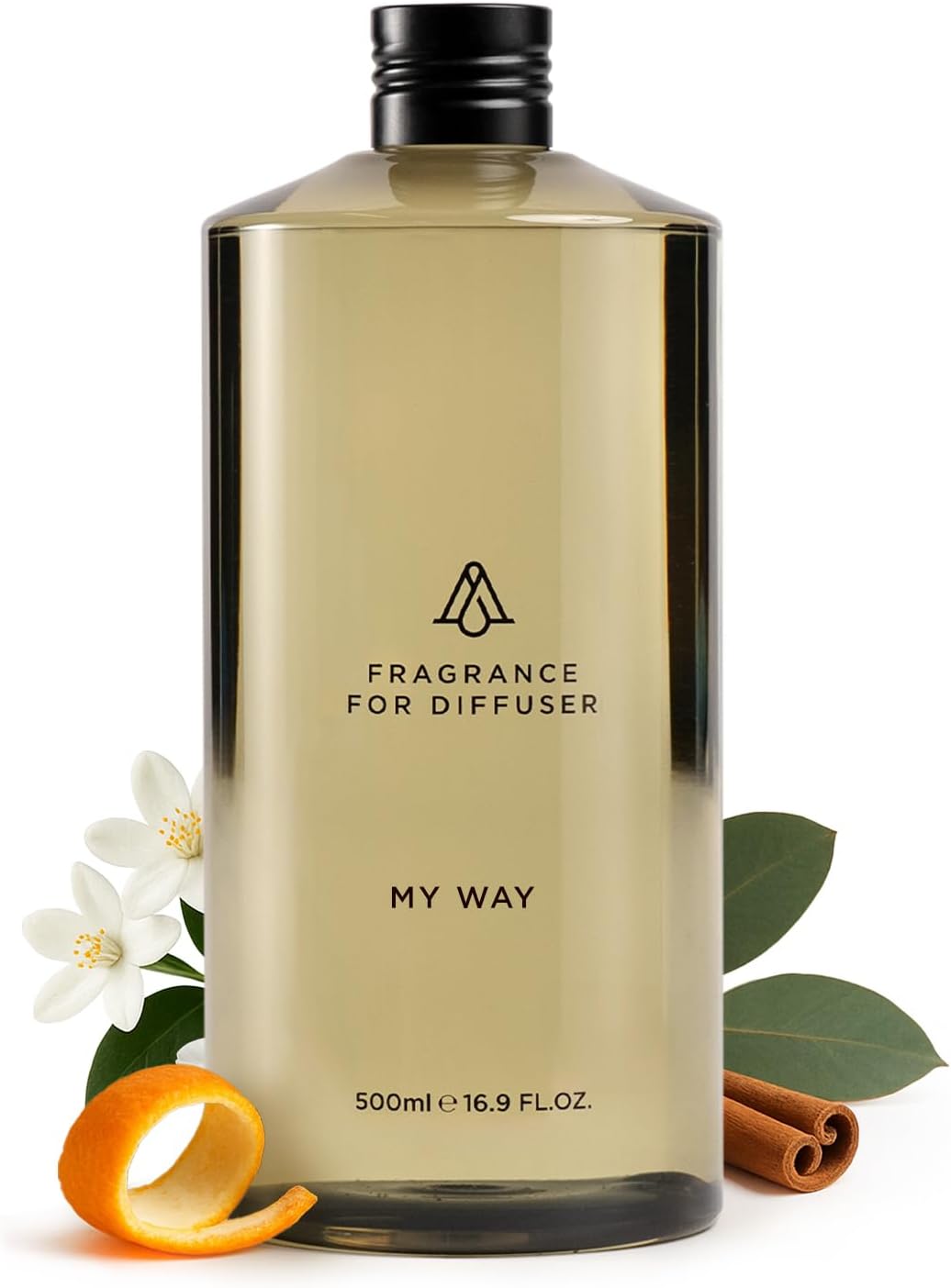 AromaPlan Hotel Scents Santal 5.07 Fl Oz (150ml), Home Luxury Aroma & Hotel Fragrance Diffuser Oil- Hotel Diffuser Oil for Aromatherapy- USA Made, Bigger Bottle, Bolder Aroma & Longer Lasting