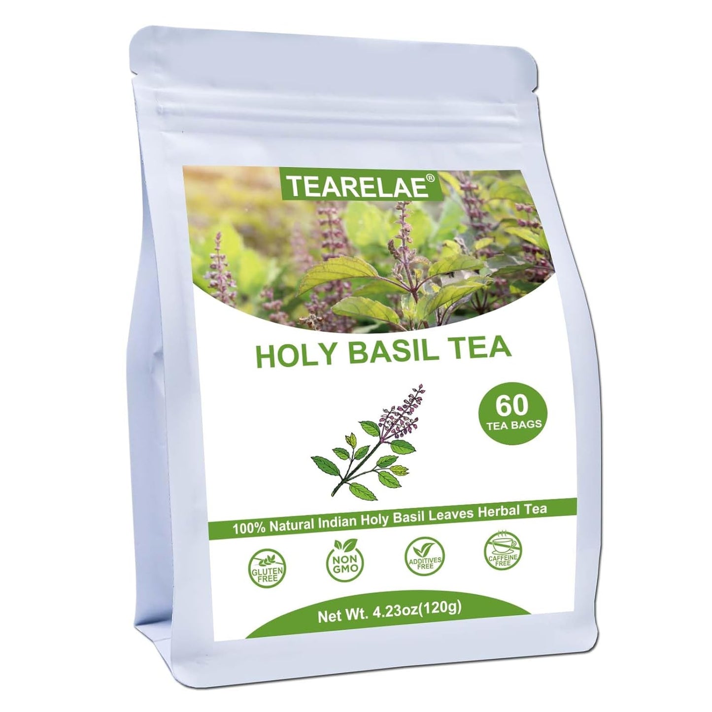 TEARELAE - Linden Tea Bags, 45 Count - Premium Natural Linden Flower & Leaf - Cut & Sifted Te de Tilo - Caffeine-free - Non-GMO - Soothing Herbal Tea for Evening Relaxation
