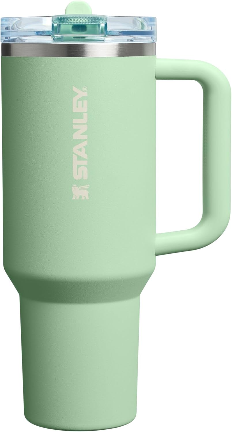 STANLEY Quencher ProTour Flip Straw Tumbler with Leakproof Lid | Built-In Straw & Handle | Cupholder Compatible for Travel | Insulated Stainless Steel Cup | BPA-Free