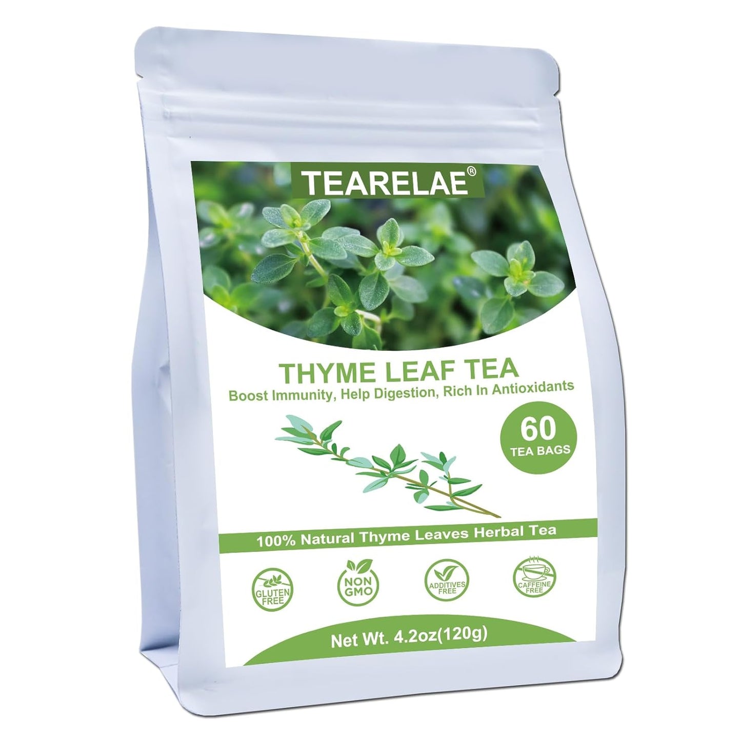 TEARELAE - Linden Tea Bags, 45 Count - Premium Natural Linden Flower & Leaf - Cut & Sifted Te de Tilo - Caffeine-free - Non-GMO - Soothing Herbal Tea for Evening Relaxation