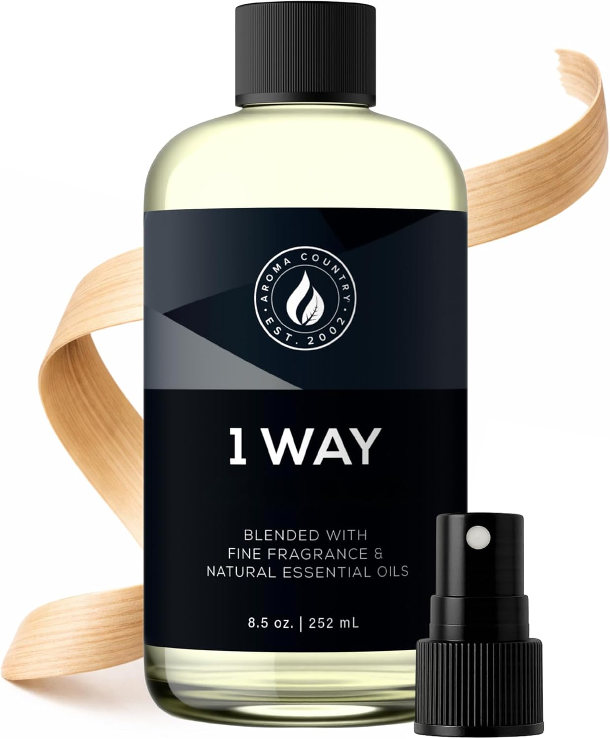 Aroma Country White Tea Diffuser Oil - Luxury Essential Oils for Diffuser Refill & Air Freshener Room Spray, Long-Lasting, Natural Home Fragrance and Hotel Scent for Diffusers & Machines (8.5 Fl Oz)