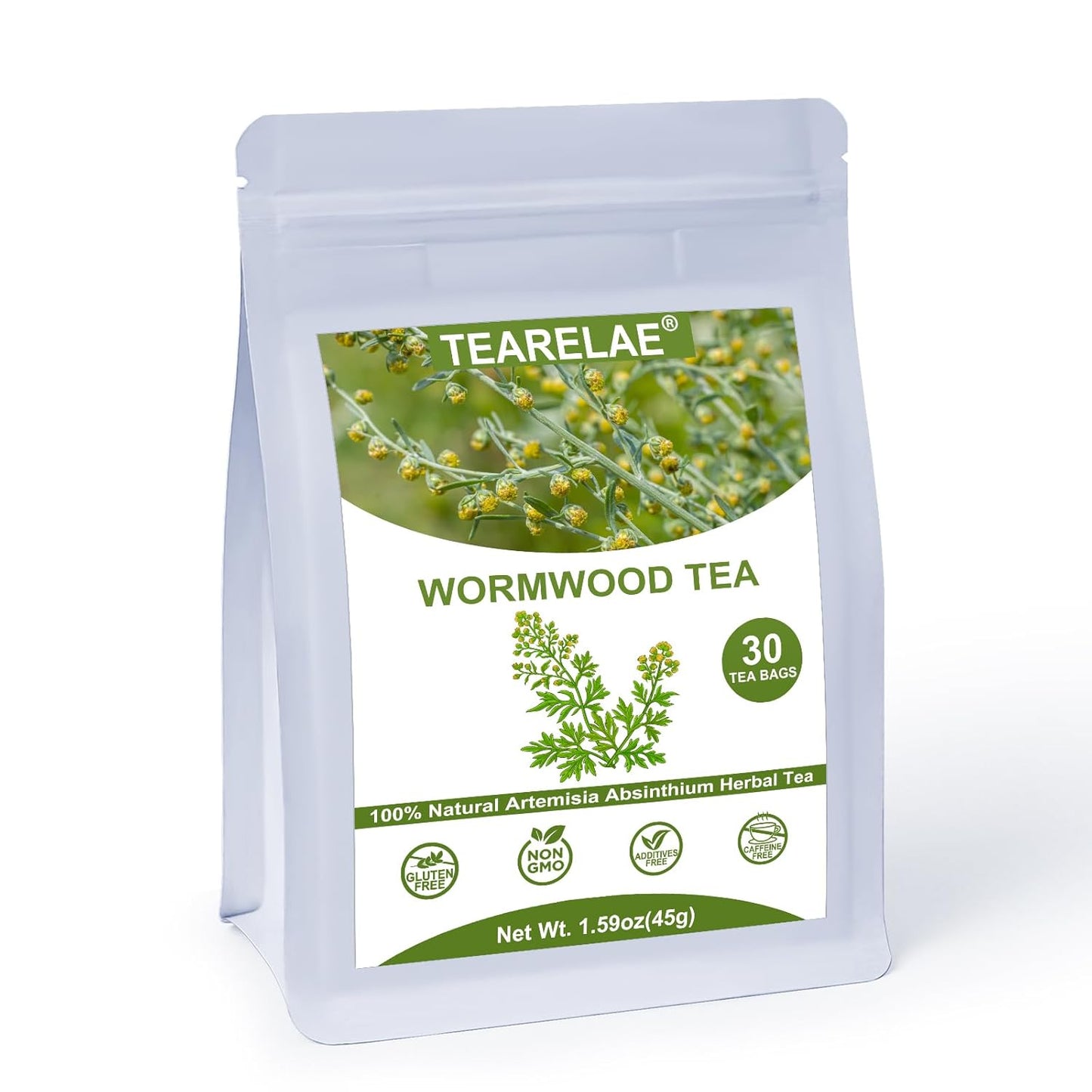 TEARELAE - Linden Tea Bags, 45 Count - Premium Natural Linden Flower & Leaf - Cut & Sifted Te de Tilo - Caffeine-free - Non-GMO - Soothing Herbal Tea for Evening Relaxation