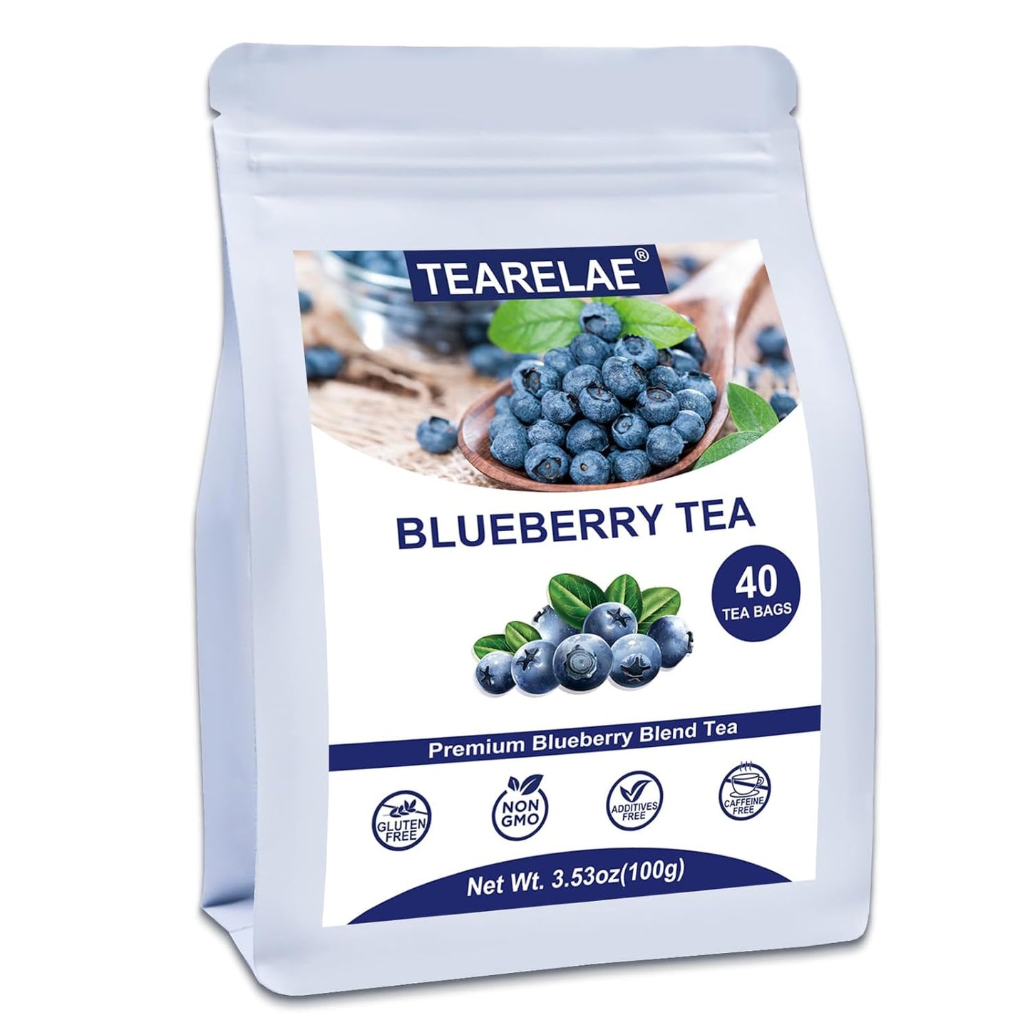 TEARELAE - Linden Tea Bags, 45 Count - Premium Natural Linden Flower & Leaf - Cut & Sifted Te de Tilo - Caffeine-free - Non-GMO - Soothing Herbal Tea for Evening Relaxation