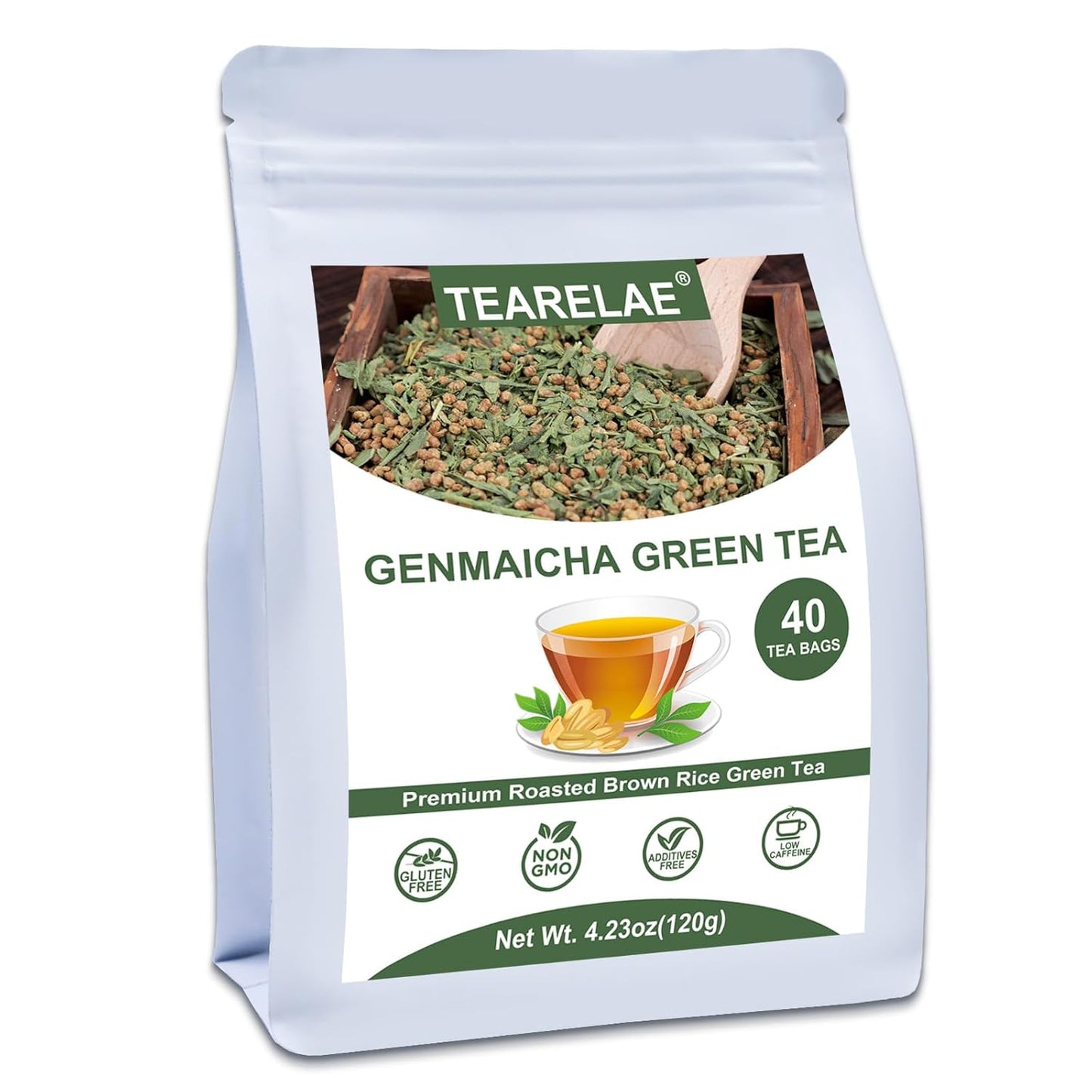 TEARELAE - Linden Tea Bags, 45 Count - Premium Natural Linden Flower & Leaf - Cut & Sifted Te de Tilo - Caffeine-free - Non-GMO - Soothing Herbal Tea for Evening Relaxation